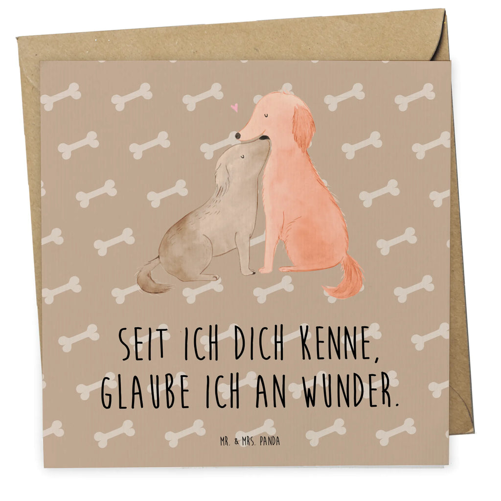 Deluxe Karte Hunde Liebe Karte, Grußkarte, Klappkarte, Einladungskarte, Glückwunschkarte, Hochzeitskarte, Geburtstagskarte, Hochwertige Grußkarte, Hochwertige Klappkarte, Hund, Hundemotiv, Haustier, Hunderasse, Tierliebhaber, Hundebesitzer, Sprüche, Liebe, Hund. Hunde, Kuss, Vertrauen, Kuscheln, Herz