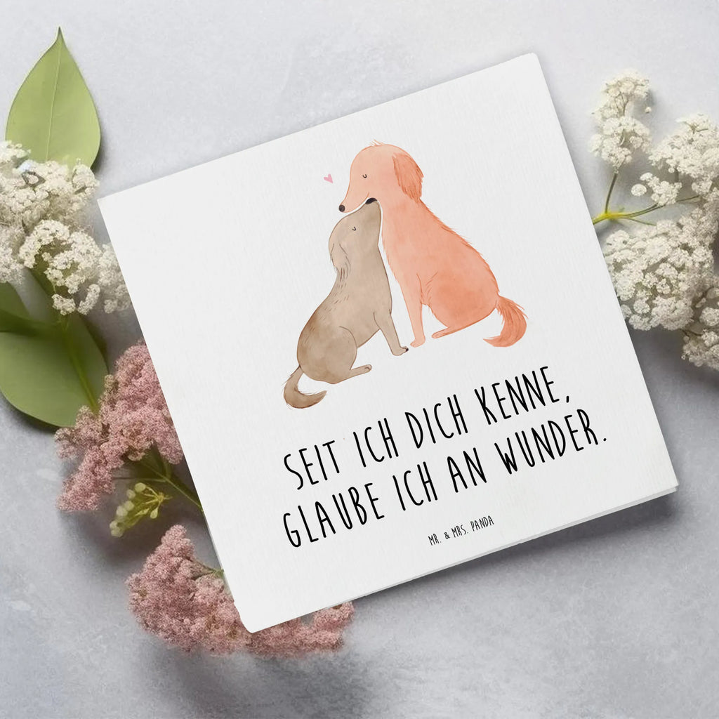 Deluxe Karte Hunde Liebe Karte, Grußkarte, Klappkarte, Einladungskarte, Glückwunschkarte, Hochzeitskarte, Geburtstagskarte, Hochwertige Grußkarte, Hochwertige Klappkarte, Hund, Hundemotiv, Haustier, Hunderasse, Tierliebhaber, Hundebesitzer, Sprüche, Liebe, Hund. Hunde, Kuss, Vertrauen, Kuscheln, Herz