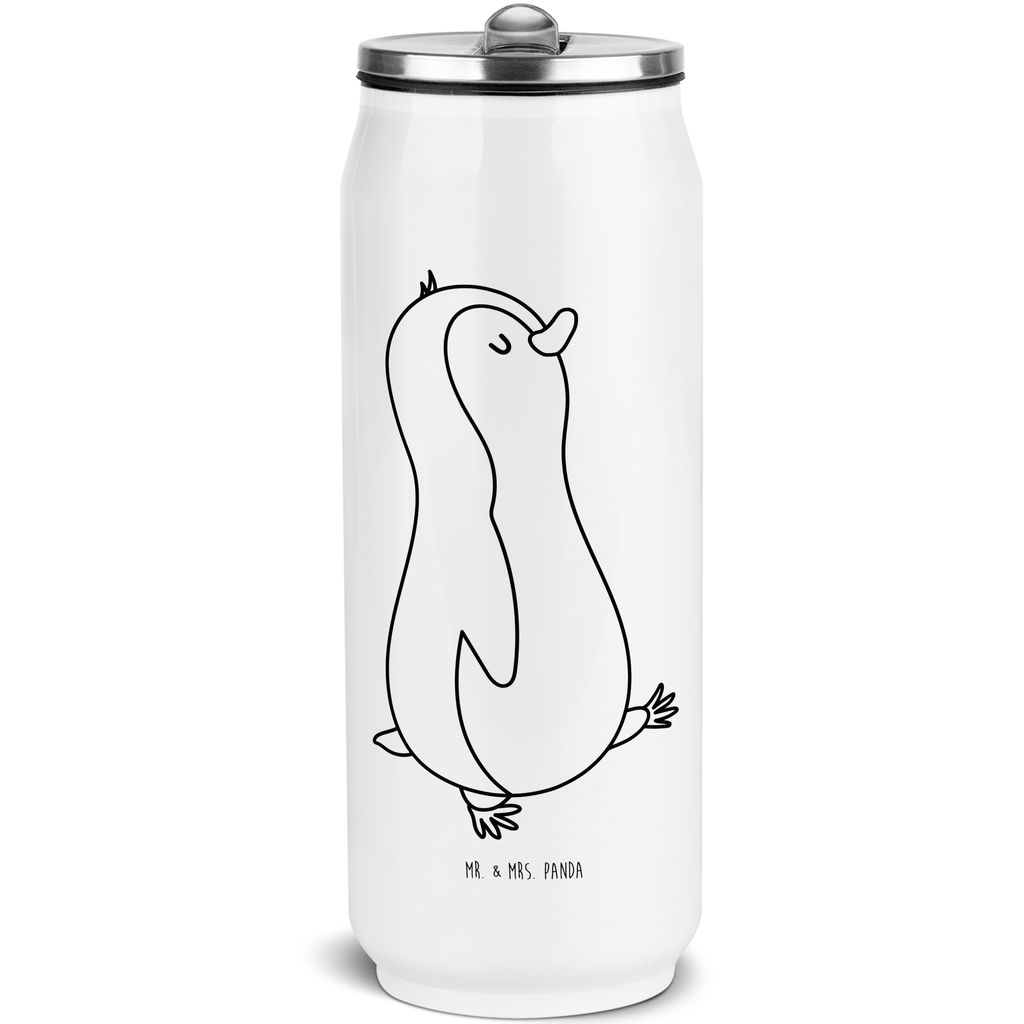 Getränkedosen Trinkflasche Pinguin marschieren Getränkedose, Trinkflasche, Pinguin, Pinguine, Frühaufsteher, Langschläfer, Bruder, Schwester, Familie