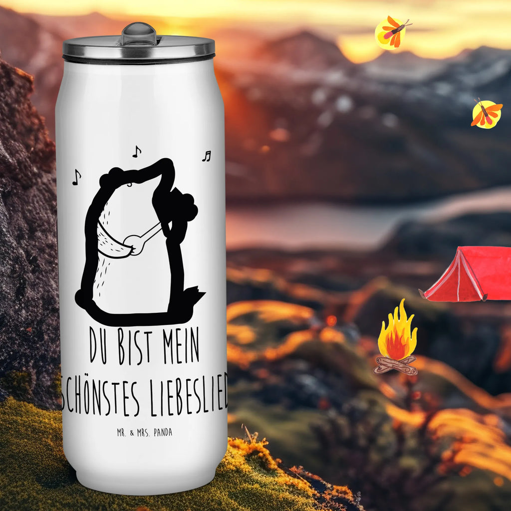 Getränkedosen Trinkflasche Bär Lied Getränkedose, Trinkflasche, Bär, Teddy, Teddybär, Bärchen, Bear, Liebeslied, Lied, Song, Valentinstag, Valentine, Geschenk, Partner, Liebe, Freundin, Frau, Herz, Spruch