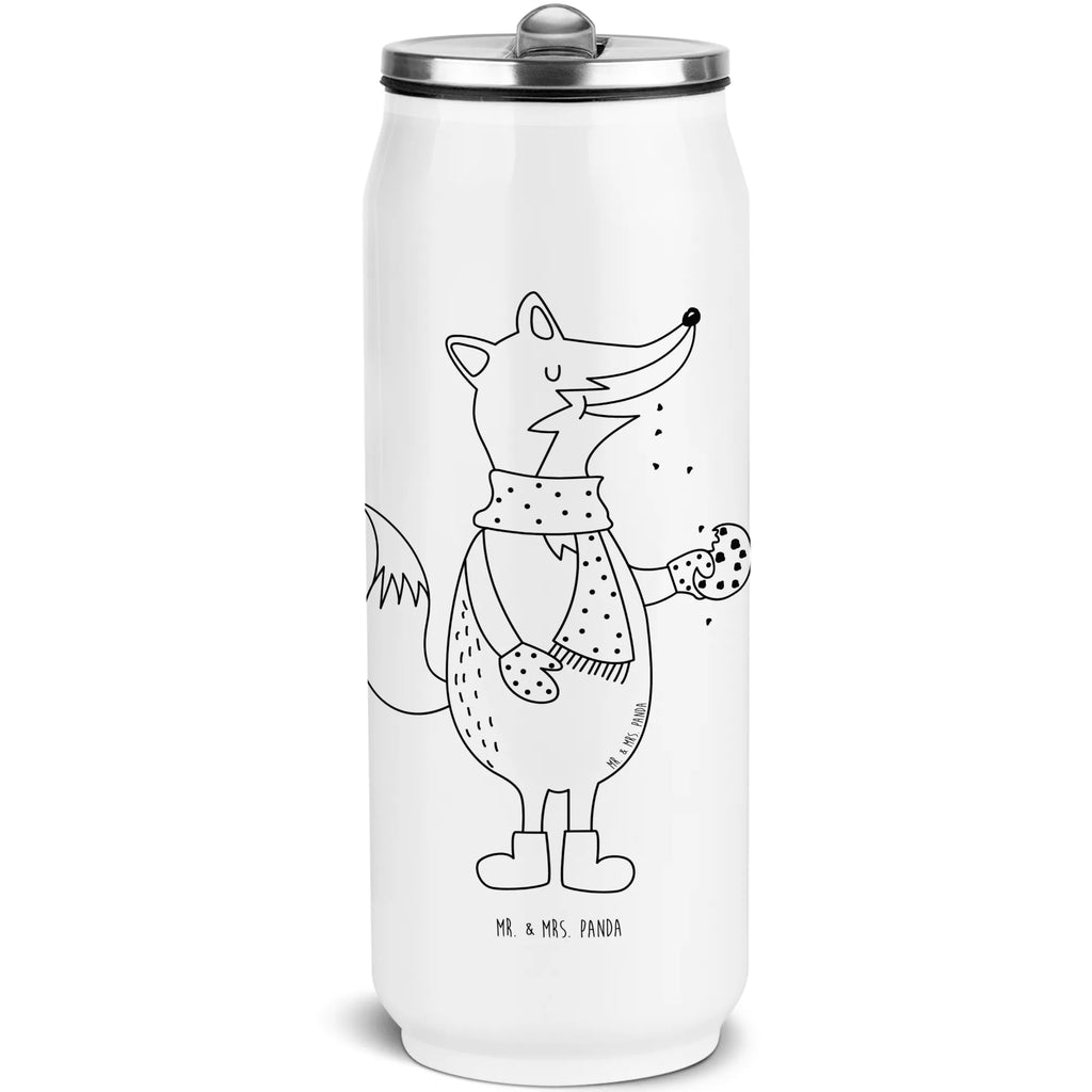 Getränkedosen Trinkflasche Fuchs Keks Getränkedose, Trinkflasche, Fuchs, Füchse, Backen Spruch, Kekse, Winter, Weihnachtszeit, Plätzchen, Liebe, Küche Deko