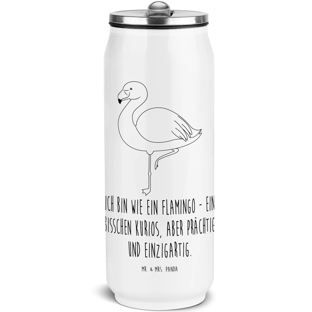 Getränkedosen Trinkflasche Flamingo Classic Getränkedose, Trinkflasche, Flamingo, Einzigartig, Selbstliebe, Stolz, ich, für mich, Spruch, Freundin, Freundinnen, Außenseiter, Sohn, Tochter, Geschwister