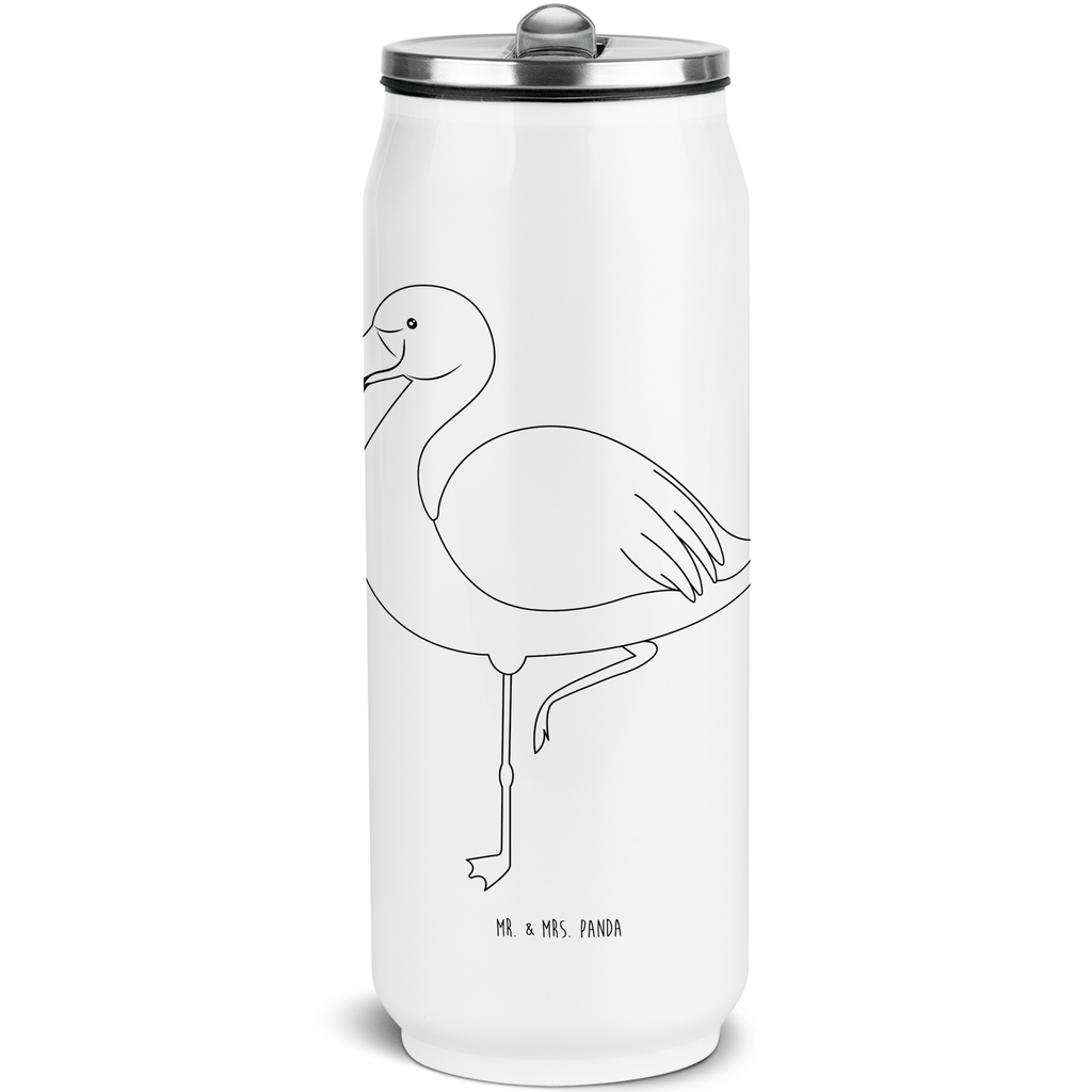 Getränkedosen Trinkflasche Flamingo Classic Getränkedose, Trinkflasche, Flamingo, Einzigartig, Selbstliebe, Stolz, ich, für mich, Spruch, Freundin, Freundinnen, Außenseiter, Sohn, Tochter, Geschwister