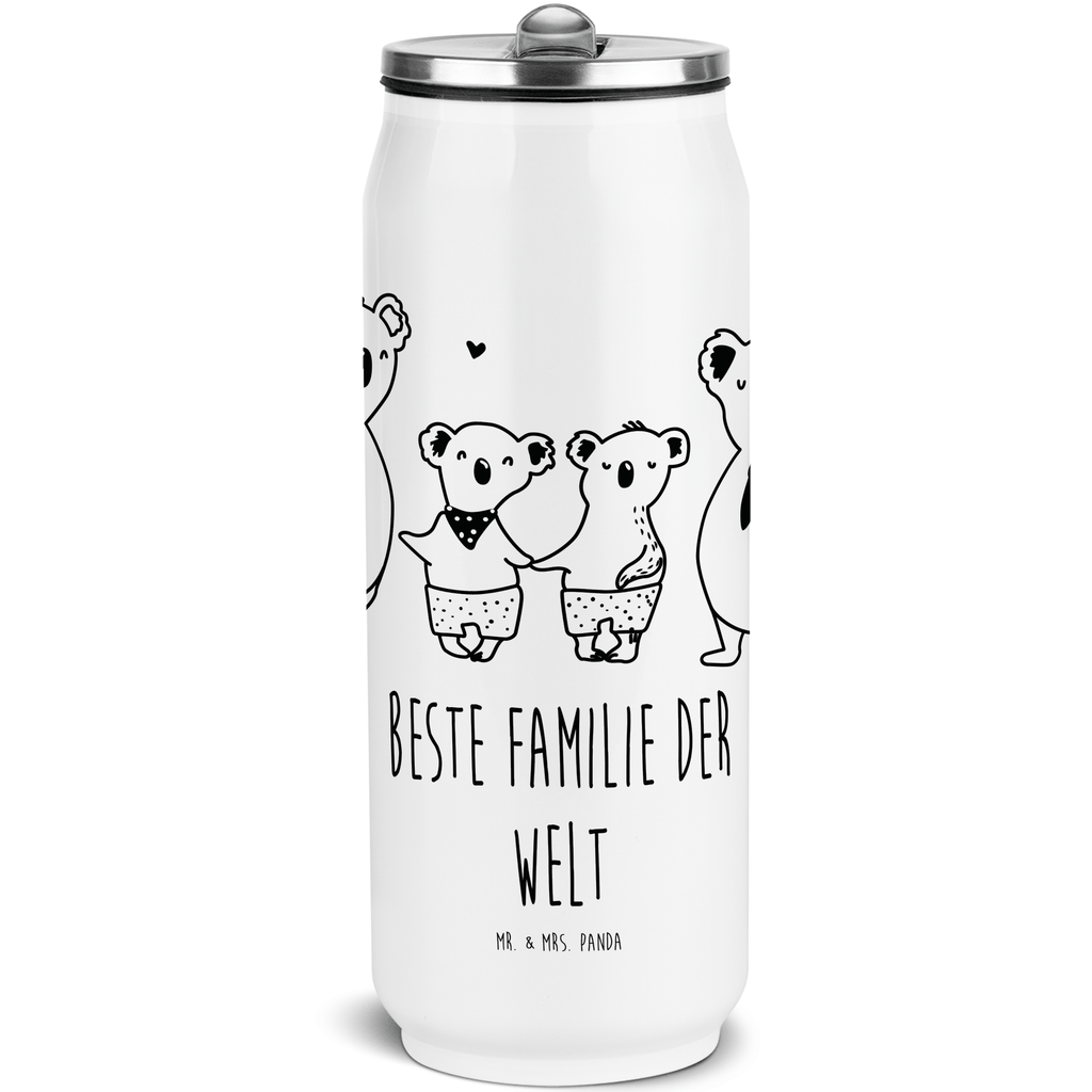 Getränkedosen Trinkflasche Koala Familie zwei Getränkedose, Trinkflasche, Familie, Vatertag, Muttertag, Bruder, Schwester, Mama, Papa, Oma, Opa, Koala, Koalabär, beste Familie, Familienzeit, Familienleben, Koalafamilie, Lieblingsfamilie