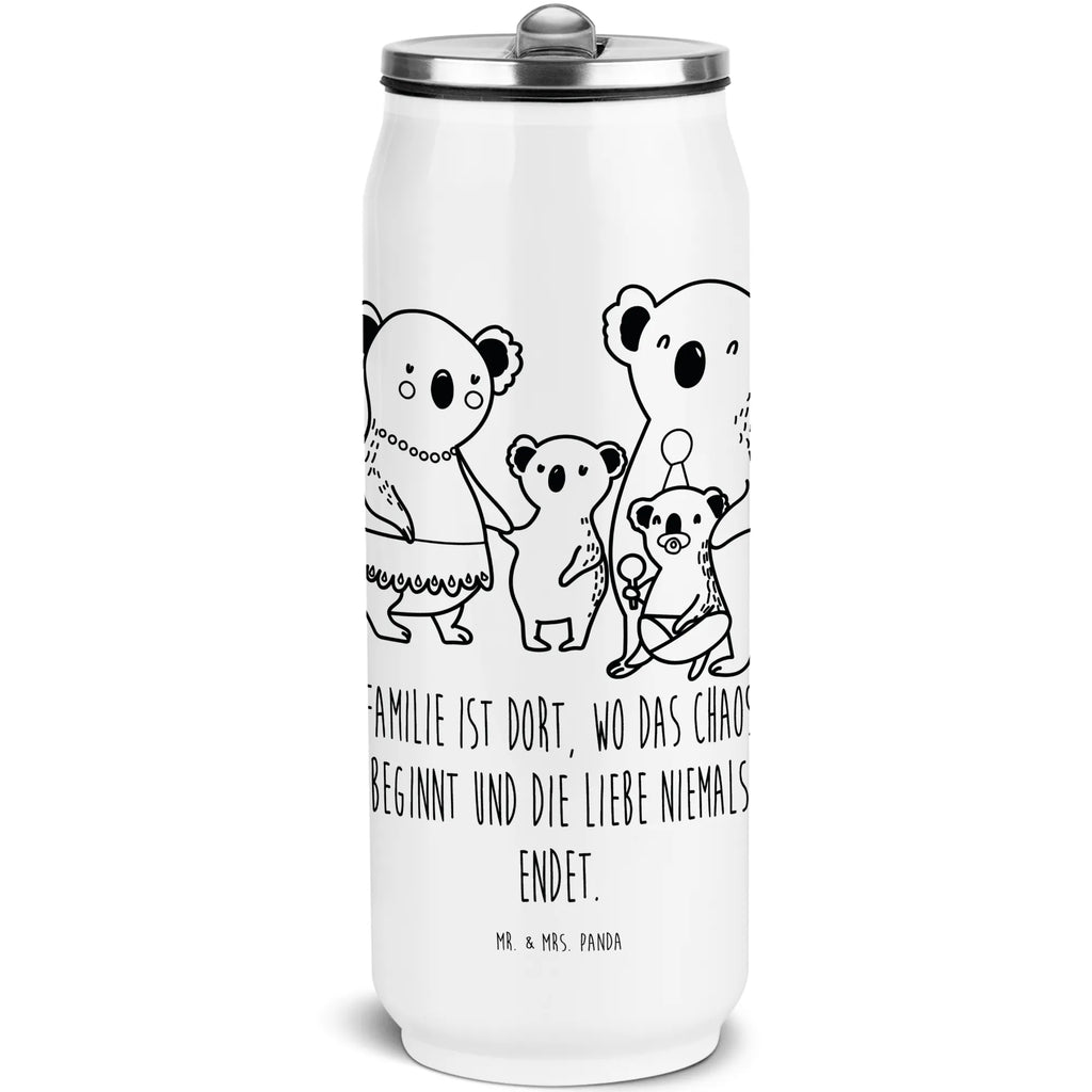 Getränkedosen Trinkflasche Koala Familie Getränkedose, Trinkflasche, Familie, Vatertag, Muttertag, Bruder, Schwester, Mama, Papa, Oma, Opa, Koala, Koalas, Family, Kinder, Geschwister, Familienleben