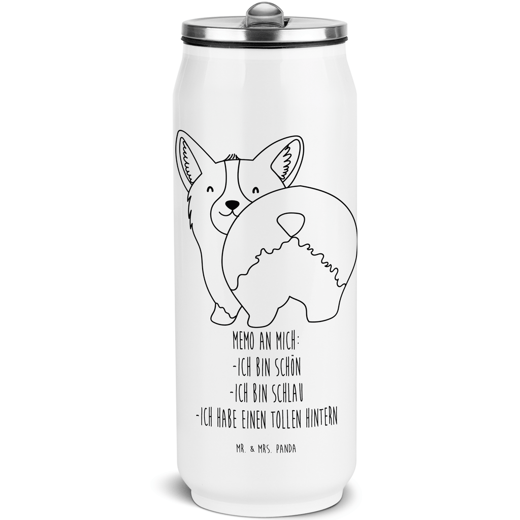 Getränkedosen Trinkflasche Corgi Po Getränkedose, Trinkflasche, Hund, Hundemotiv, Haustier, Hunderasse, Tierliebhaber, Hundebesitzer, Sprüche, Corgie, Hundeliebe, Motivation, Selbstliebe, Spruch