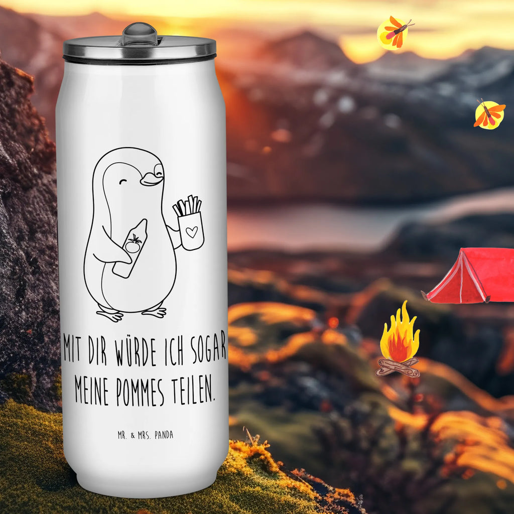 Getränkedosen Trinkflasche Pinguin Pommes Getränkedose, Trinkflasche, Liebe, Partner, Freund, Freundin, Ehemann, Ehefrau, Heiraten, Verlobung, Heiratsantrag, Liebesgeschenk, Jahrestag, Hocheitstag, Valentinstag, Geschenk für Frauen, Hochzeitstag, Mitbringsel, Geschenk für Freundin, Geschenk für Partner, Liebesbeweis, für Männer, für Ehemann