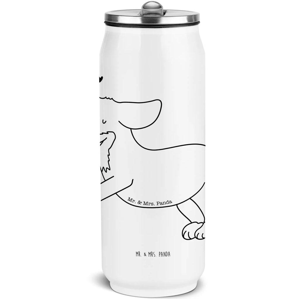 Getränkedosen Trinkflasche Hund Dackel Getränkedose, Trinkflasche, Hund, Hundemotiv, Haustier, Hunderasse, Tierliebhaber, Hundebesitzer, Sprüche, Hunde, Dackel, Dachshund, happy dog