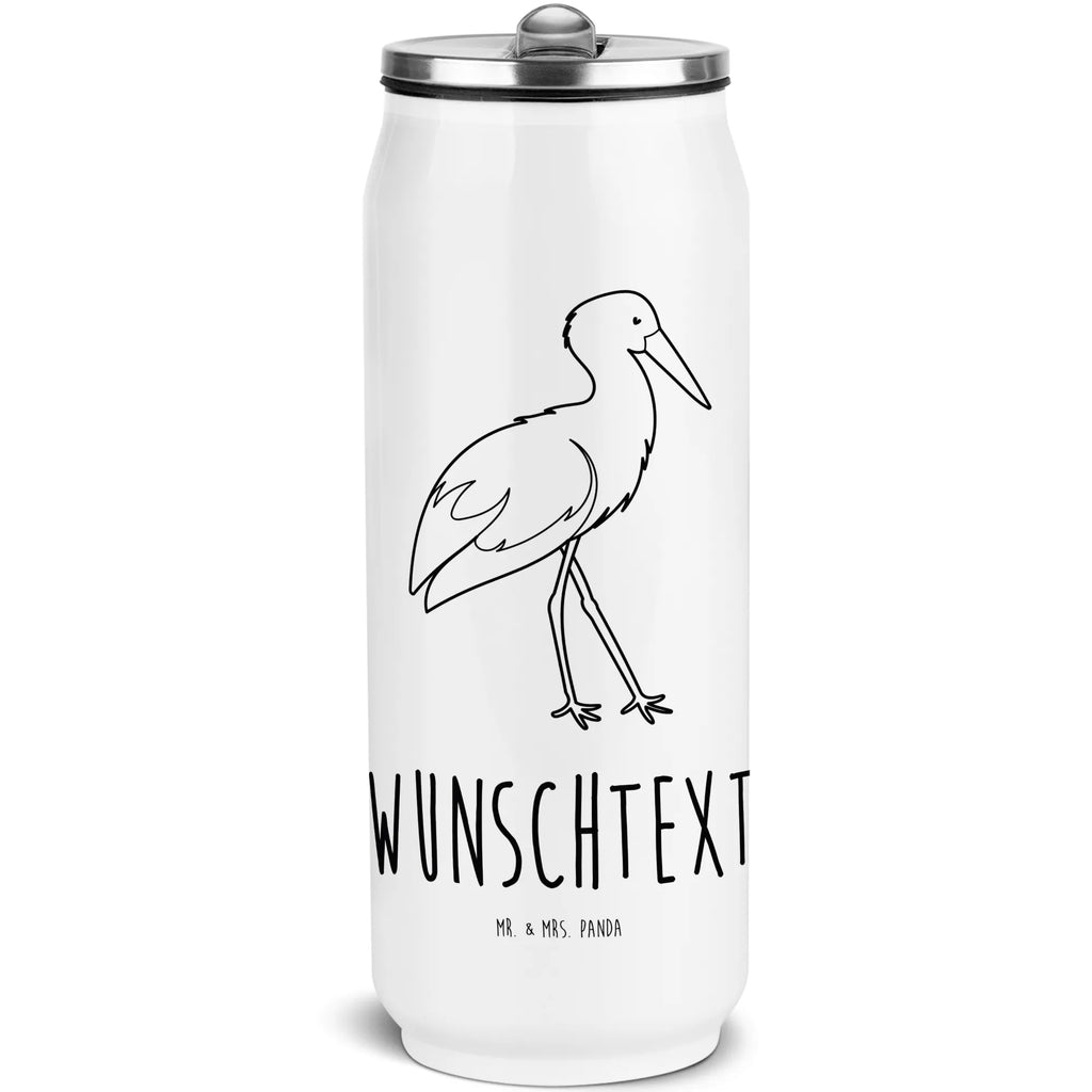 Personalisierte Getränkedosen Trinkflasche Storch Personalisierte Getränkedose, Personalisierte Trinkflasche, Trinkflasche mit Namen, Tiermotive, Gute Laune, lustige Sprüche, Tiere, Storch, Störche, Schwangerschaft, Geburt, Mutter, Mütter, Mutter werden, Schwanger, Babybauch, Baby