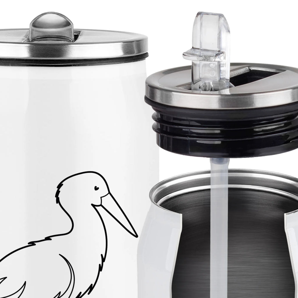 Personalisierte Getränkedosen Trinkflasche Storch Personalisierte Getränkedose, Personalisierte Trinkflasche, Trinkflasche mit Namen, Tiermotive, Gute Laune, lustige Sprüche, Tiere, Storch, Störche, Schwangerschaft, Geburt, Mutter, Mütter, Mutter werden, Schwanger, Babybauch, Baby