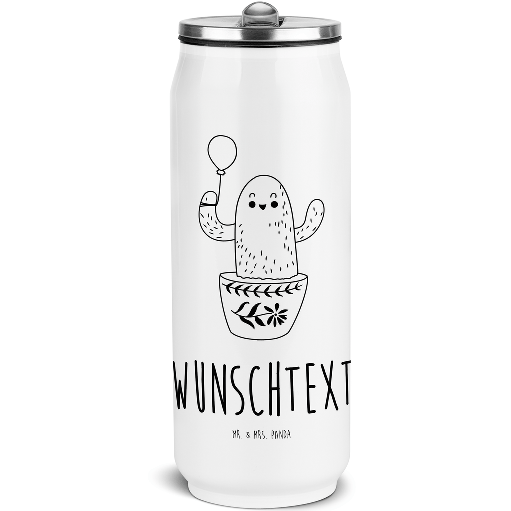 Personalisierte Getränkedosen Trinkflasche Kaktus Luftballon Personalisierte Getränkedose, Personalisierte Trinkflasche, Trinkflasche mit Namen, Kaktus, Kakteen, Luftballon, Neustart, Freude, Büro, Stress, Büroalltag, Freundin, Freund, Ausbildung, Prüfung