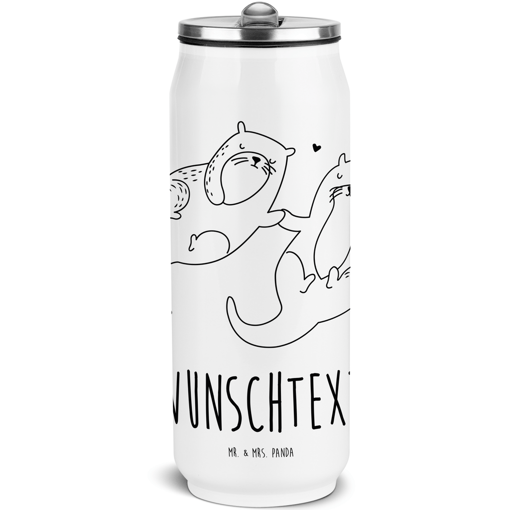 Personalisierte Getränkedosen Trinkflasche Otter Hände halten Personalisierte Getränkedose, Personalisierte Trinkflasche, Trinkflasche mit Namen, Otter, Fischotter, Seeotter, Otter Seeotter See Otter