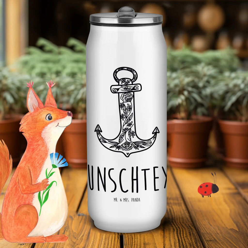 Personalisierte Getränkedosen Trinkflasche Anker Blau Personalisierte Getränkedose, Personalisierte Trinkflasche, Trinkflasche mit Namen, Tiermotive, Gute Laune, lustige Sprüche, Tiere