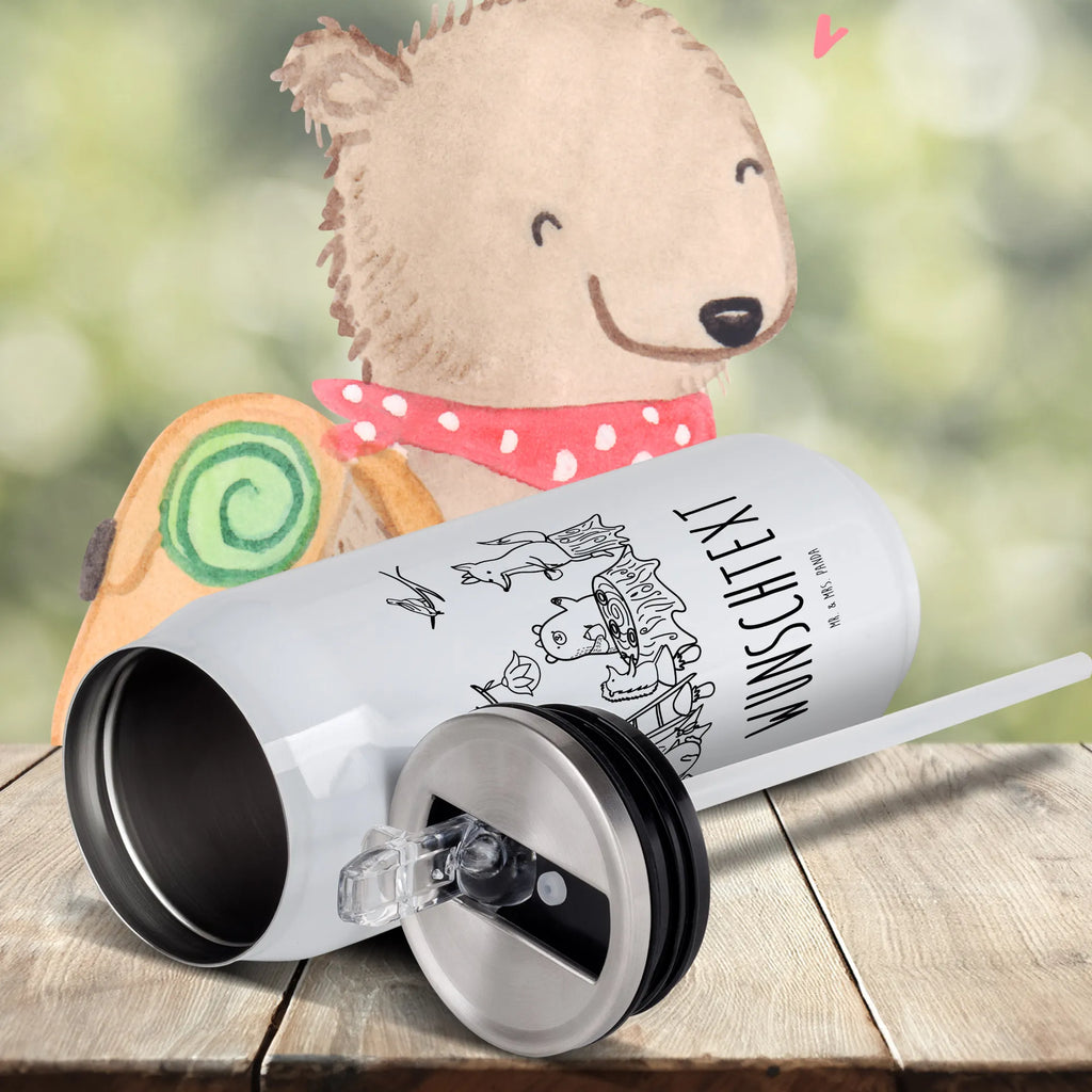 Personalisierte Getränkedosen Trinkflasche Waldtiere Picknick Personalisierte Getränkedose, Personalisierte Trinkflasche, Trinkflasche mit Namen, Tiermotive, Gute Laune, lustige Sprüche, Tiere, Waldtiere, Picknick, Wald, Fuchs, Hase, Igel, Maus, Eichhörnchen