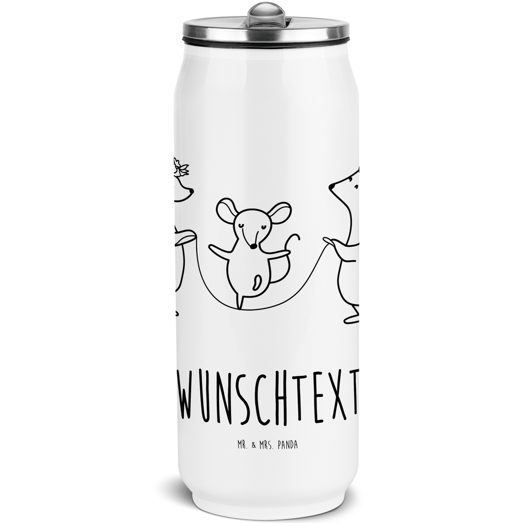 Personalisierte Getränkedosen Trinkflasche Igel Seilhüpfen Personalisierte Getränkedose, Personalisierte Trinkflasche, Trinkflasche mit Namen, Tiermotive, Gute Laune, lustige Sprüche, Tiere, Igel, Maus, Seilspringen, Seilhüpfen, Kinder, Kindergarten