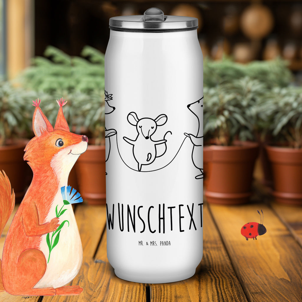 Personalisierte Getränkedosen Trinkflasche Igel Seilhüpfen Personalisierte Getränkedose, Personalisierte Trinkflasche, Trinkflasche mit Namen, Tiermotive, Gute Laune, lustige Sprüche, Tiere, Igel, Maus, Seilspringen, Seilhüpfen, Kinder, Kindergarten