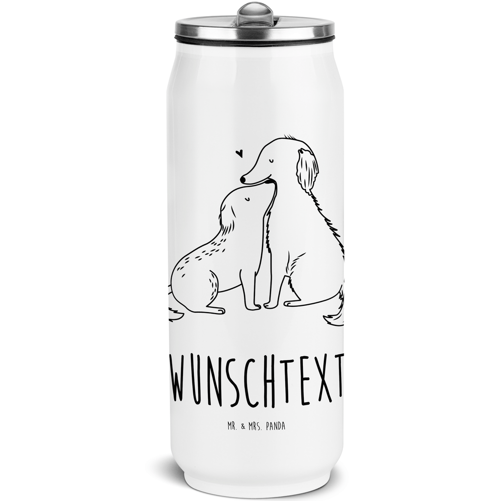 Personalisierte Getränkedosen Trinkflasche Hunde Liebe Personalisierte Getränkedose, Personalisierte Trinkflasche, Trinkflasche mit Namen, Hund, Hundemotiv, Haustier, Hunderasse, Tierliebhaber, Hundebesitzer, Sprüche, Liebe, Hund. Hunde, Kuss, Vertrauen, Kuscheln, Herz