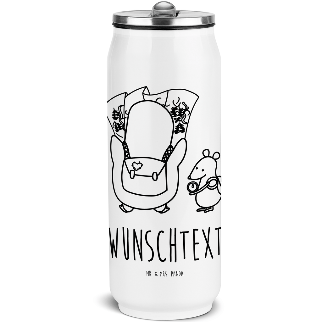 Personalisierte Getränkedosen Trinkflasche Pinguin & Maus Wanderer Personalisierte Getränkedose, Personalisierte Trinkflasche, Trinkflasche mit Namen, Pinguin, Pinguine, Abenteurer, Abenteuer, Roadtrip, Ausflug, Wanderlust, wandern