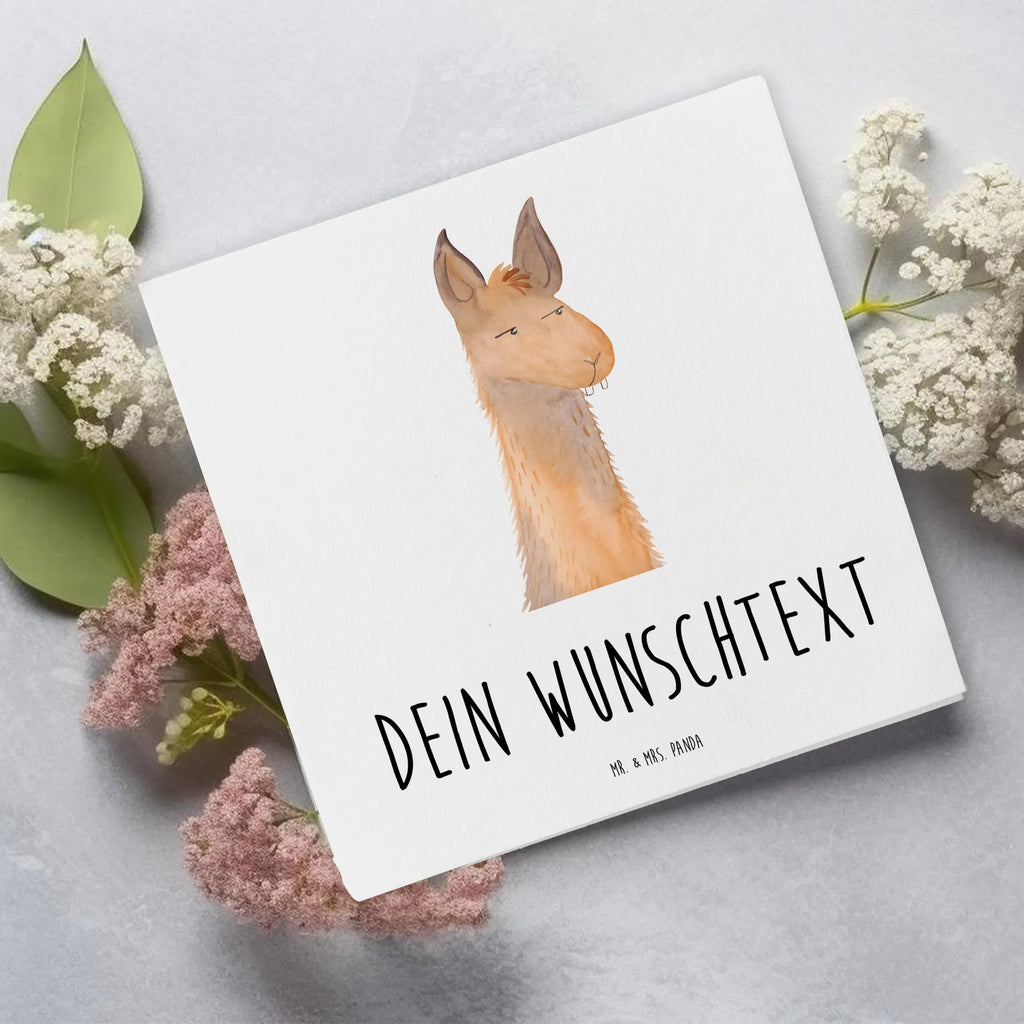 Personalisierte Deluxe Karte Lamakopf Genervt Personalisierte Grußkarte, Personalisiertere Klappkarte, Personalisierte Einladungskarte, Personalisierte Glückwunschkarte, Personalisierte Hochzeitskarte, Personalisierte Geburtstagskarte, Grußkarte mit Namen, Grußkarte selber drucken, Grußkarte selbst gestalten, Grußkarte mit persönlichen Nachrichten, Grußkarte als Geldgeschenk, Grußkarten personalisiert, Personalisierte Karte, Lama, Alpaka, Lamas, Recht haben, genervt sein, Freundin, beste Freundin, Partnerin, Büro, Büroalltag, Chef, Chefin, Azubi