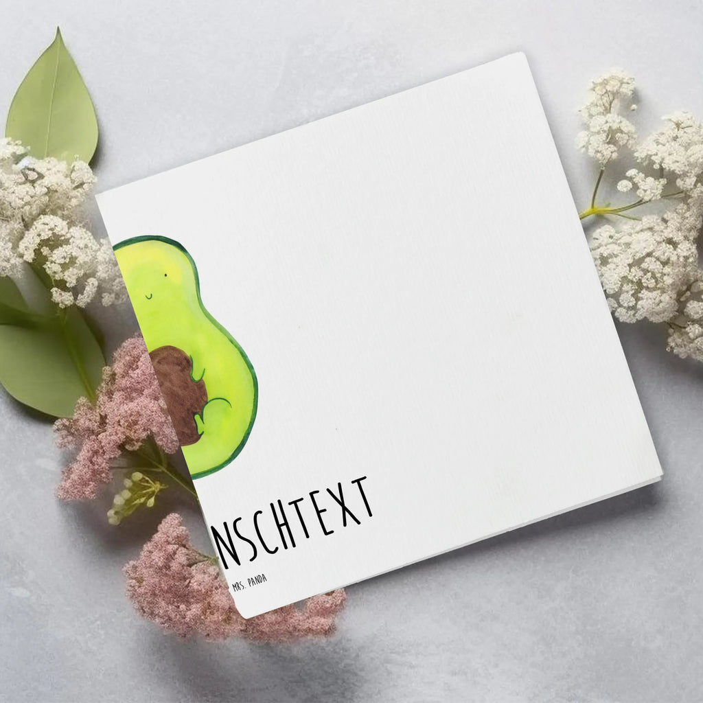 Personalisierte Deluxe Karte Avocado Kern Personalisierte Grußkarte, Personalisiertere Klappkarte, Personalisierte Einladungskarte, Personalisierte Glückwunschkarte, Personalisierte Hochzeitskarte, Personalisierte Geburtstagskarte, Grußkarte mit Namen, Grußkarte selber drucken, Grußkarte selbst gestalten, Grußkarte mit persönlichen Nachrichten, Grußkarte als Geldgeschenk, Grußkarten personalisiert, Personalisierte Karte, Avocado, Veggie, Vegan, Gesund, Avokado, Avocadokern, Kern, Pflanze, Spruch Leben