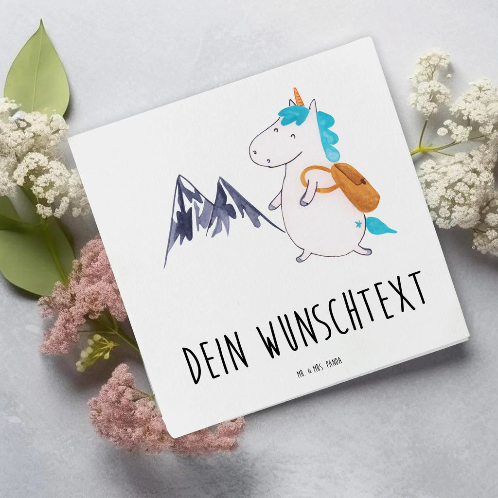 Personalisierte Deluxe Karte Einhorn Bergsteiger Personalisierte Grußkarte, Personalisiertere Klappkarte, Personalisierte Einladungskarte, Personalisierte Glückwunschkarte, Personalisierte Hochzeitskarte, Personalisierte Geburtstagskarte, Grußkarte mit Namen, Grußkarte selber drucken, Grußkarte selbst gestalten, Grußkarte mit persönlichen Nachrichten, Grußkarte als Geldgeschenk, Grußkarten personalisiert, Personalisierte Karte, Einhorn, Einhörner, Einhorn Deko, Pegasus, Unicorn, Bergsteiger, Abenteuer, Berge, Abenteurer, Weltenbummler, Weltreise, Reisen, Urlaub, Entdecker