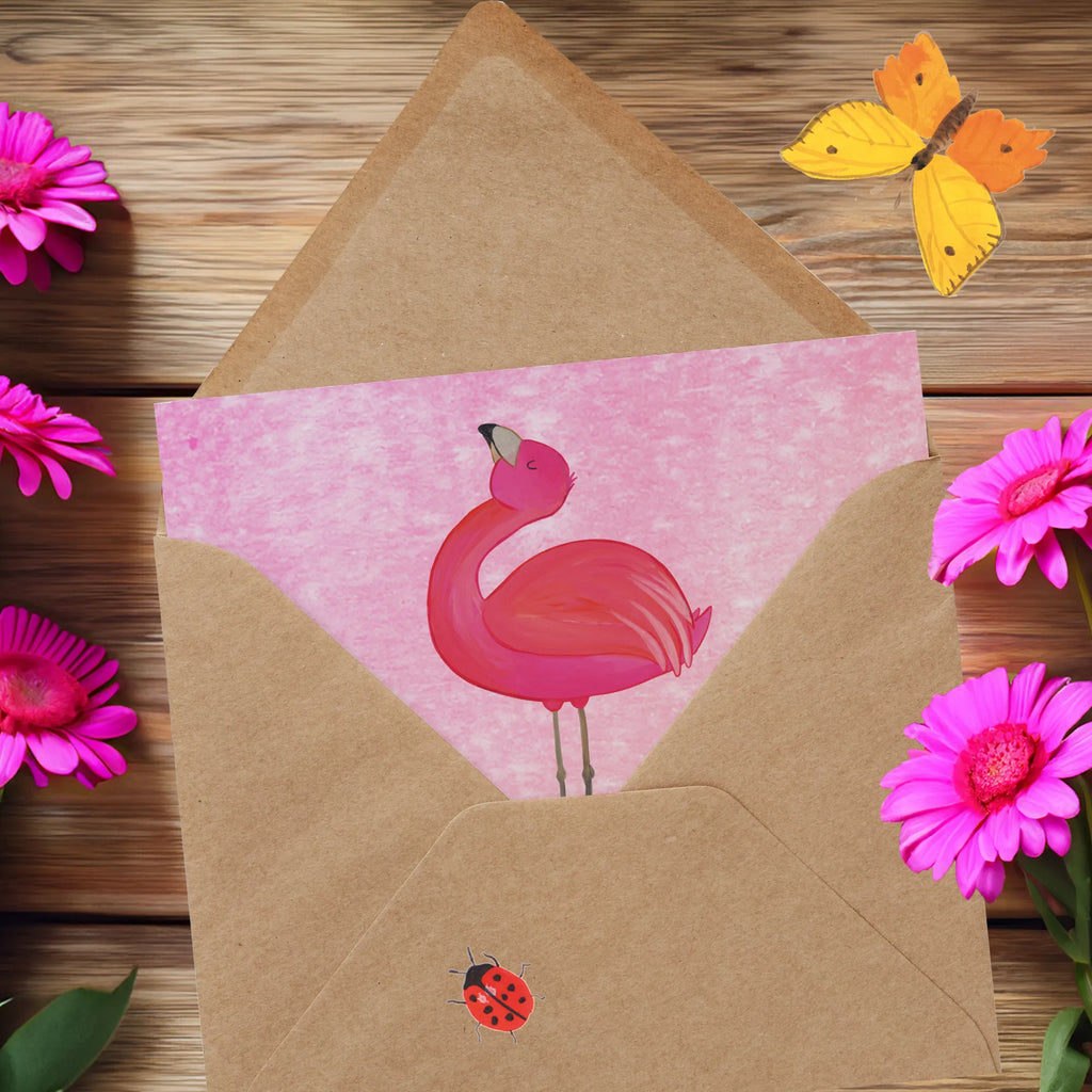 Personalisierte Deluxe Karte Flamingo Stolz Personalisierte Grußkarte, Personalisiertere Klappkarte, Personalisierte Einladungskarte, Personalisierte Glückwunschkarte, Personalisierte Hochzeitskarte, Personalisierte Geburtstagskarte, Grußkarte mit Namen, Grußkarte selber drucken, Grußkarte selbst gestalten, Grußkarte mit persönlichen Nachrichten, Grußkarte als Geldgeschenk, Grußkarten personalisiert, Personalisierte Karte, Flamingo, stolz, Freude, Selbstliebe, Selbstakzeptanz, Freundin, beste Freundin, Tochter, Mama, Schwester