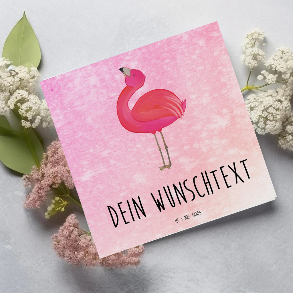 Personalisierte Deluxe Karte Flamingo Stolz Personalisierte Grußkarte, Personalisiertere Klappkarte, Personalisierte Einladungskarte, Personalisierte Glückwunschkarte, Personalisierte Hochzeitskarte, Personalisierte Geburtstagskarte, Grußkarte mit Namen, Grußkarte selber drucken, Grußkarte selbst gestalten, Grußkarte mit persönlichen Nachrichten, Grußkarte als Geldgeschenk, Grußkarten personalisiert, Personalisierte Karte, Flamingo, stolz, Freude, Selbstliebe, Selbstakzeptanz, Freundin, beste Freundin, Tochter, Mama, Schwester