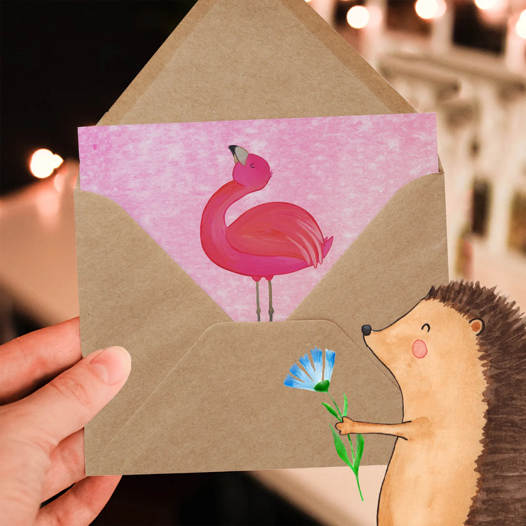 Personalisierte Deluxe Karte Flamingo Stolz Personalisierte Grußkarte, Personalisiertere Klappkarte, Personalisierte Einladungskarte, Personalisierte Glückwunschkarte, Personalisierte Hochzeitskarte, Personalisierte Geburtstagskarte, Grußkarte mit Namen, Grußkarte selber drucken, Grußkarte selbst gestalten, Grußkarte mit persönlichen Nachrichten, Grußkarte als Geldgeschenk, Grußkarten personalisiert, Personalisierte Karte, Flamingo, stolz, Freude, Selbstliebe, Selbstakzeptanz, Freundin, beste Freundin, Tochter, Mama, Schwester