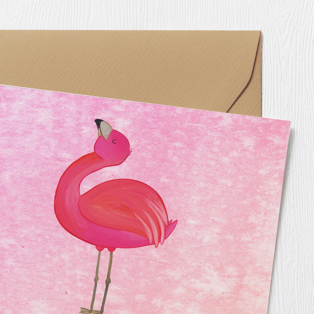 Personalisierte Deluxe Karte Flamingo Stolz Personalisierte Grußkarte, Personalisiertere Klappkarte, Personalisierte Einladungskarte, Personalisierte Glückwunschkarte, Personalisierte Hochzeitskarte, Personalisierte Geburtstagskarte, Grußkarte mit Namen, Grußkarte selber drucken, Grußkarte selbst gestalten, Grußkarte mit persönlichen Nachrichten, Grußkarte als Geldgeschenk, Grußkarten personalisiert, Personalisierte Karte, Flamingo, stolz, Freude, Selbstliebe, Selbstakzeptanz, Freundin, beste Freundin, Tochter, Mama, Schwester