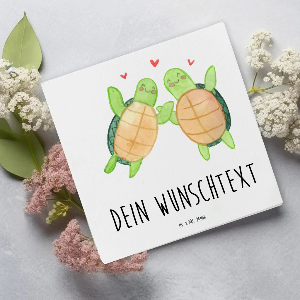 Personalisierte Deluxe Karte Schildkröten Paar Personalisierte Grußkarte, Personalisiertere Klappkarte, Personalisierte Einladungskarte, Personalisierte Glückwunschkarte, Personalisierte Hochzeitskarte, Personalisierte Geburtstagskarte, Grußkarte mit Namen, Grußkarte selber drucken, Grußkarte selbst gestalten, Grußkarte mit persönlichen Nachrichten, Grußkarte als Geldgeschenk, Grußkarten personalisiert, Personalisierte Karte, Liebe, Partner, Freund, Freundin, Ehemann, Ehefrau, Heiraten, Verlobung, Heiratsantrag, Liebesgeschenk, Jahrestag, Hocheitstag, Valentinstag, Geschenk für Frauen, Hochzeitstag, Mitbringsel, Geschenk für Freundin, Geschenk für Partner, Liebesbeweis, für Männer, für Ehemann