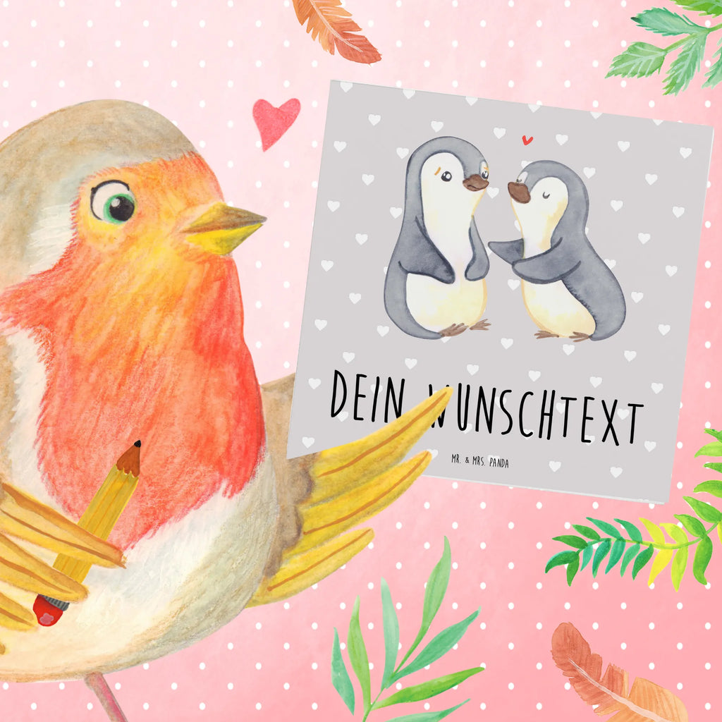 Personalisierte Deluxe Karte Pinguine trösten Personalisierte Grußkarte, Personalisiertere Klappkarte, Personalisierte Einladungskarte, Personalisierte Glückwunschkarte, Personalisierte Hochzeitskarte, Personalisierte Geburtstagskarte, Grußkarte mit Namen, Grußkarte selber drucken, Grußkarte selbst gestalten, Grußkarte mit persönlichen Nachrichten, Grußkarte als Geldgeschenk, Grußkarten personalisiert, Personalisierte Karte, Liebe, Partner, Freund, Freundin, Ehemann, Ehefrau, Heiraten, Verlobung, Heiratsantrag, Liebesgeschenk, Jahrestag, Hocheitstag, Valentinstag, Geschenk für Frauen, Hochzeitstag, Mitbringsel, Geschenk für Freundin, Geschenk für Partner, Liebesbeweis, für Männer, für Ehemann