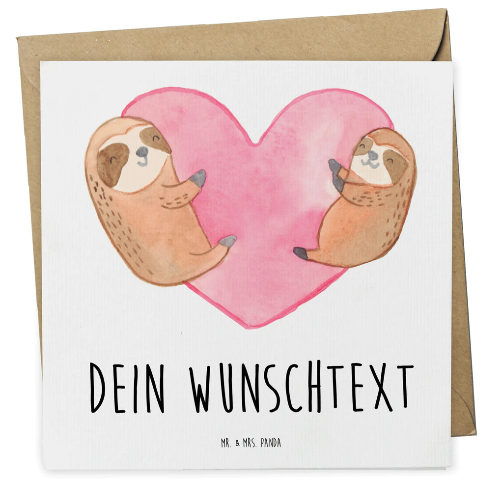 Personalisierte Deluxe Karte Faultiere Herz Personalisierte Grußkarte, Personalisiertere Klappkarte, Personalisierte Einladungskarte, Personalisierte Glückwunschkarte, Personalisierte Hochzeitskarte, Personalisierte Geburtstagskarte, Grußkarte mit Namen, Grußkarte selber drucken, Grußkarte selbst gestalten, Grußkarte mit persönlichen Nachrichten, Grußkarte als Geldgeschenk, Grußkarten personalisiert, Personalisierte Karte, Liebe, Partner, Freund, Freundin, Ehemann, Ehefrau, Heiraten, Verlobung, Heiratsantrag, Liebesgeschenk, Jahrestag, Hocheitstag, Valentinstag, Geschenk für Frauen, Hochzeitstag, Mitbringsel, Geschenk für Freundin, Geschenk für Partner, Liebesbeweis, für Männer, für Ehemann