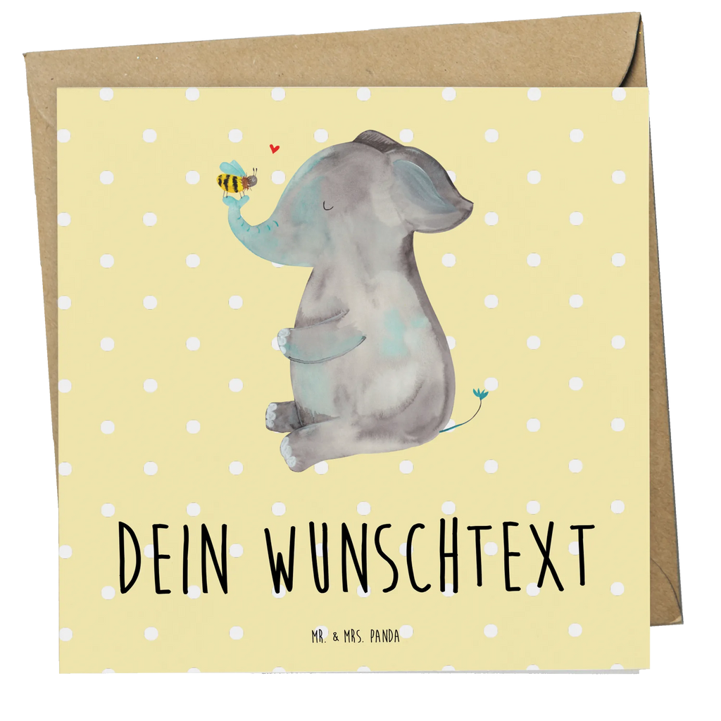 Personalisierte Deluxe Karte Elefant Biene Personalisierte Grußkarte, Personalisiertere Klappkarte, Personalisierte Einladungskarte, Personalisierte Glückwunschkarte, Personalisierte Hochzeitskarte, Personalisierte Geburtstagskarte, Grußkarte mit Namen, Grußkarte selber drucken, Grußkarte selbst gestalten, Grußkarte mit persönlichen Nachrichten, Grußkarte als Geldgeschenk, Grußkarten personalisiert, Personalisierte Karte, Tiermotive, Gute Laune, lustige Sprüche, Tiere, Elefant, Biene, Liebe, Liebesbeweis, Jahrestag, Liebesgeschenk, Heiratsantrag, Hochzeitsgeschenk, Liebesspruch