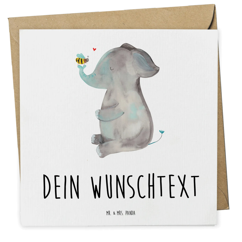 Personalisierte Deluxe Karte Elefant Biene Personalisierte Grußkarte, Personalisiertere Klappkarte, Personalisierte Einladungskarte, Personalisierte Glückwunschkarte, Personalisierte Hochzeitskarte, Personalisierte Geburtstagskarte, Grußkarte mit Namen, Grußkarte selber drucken, Grußkarte selbst gestalten, Grußkarte mit persönlichen Nachrichten, Grußkarte als Geldgeschenk, Grußkarten personalisiert, Personalisierte Karte, Tiermotive, Gute Laune, lustige Sprüche, Tiere, Elefant, Biene, Liebe, Liebesbeweis, Jahrestag, Liebesgeschenk, Heiratsantrag, Hochzeitsgeschenk, Liebesspruch