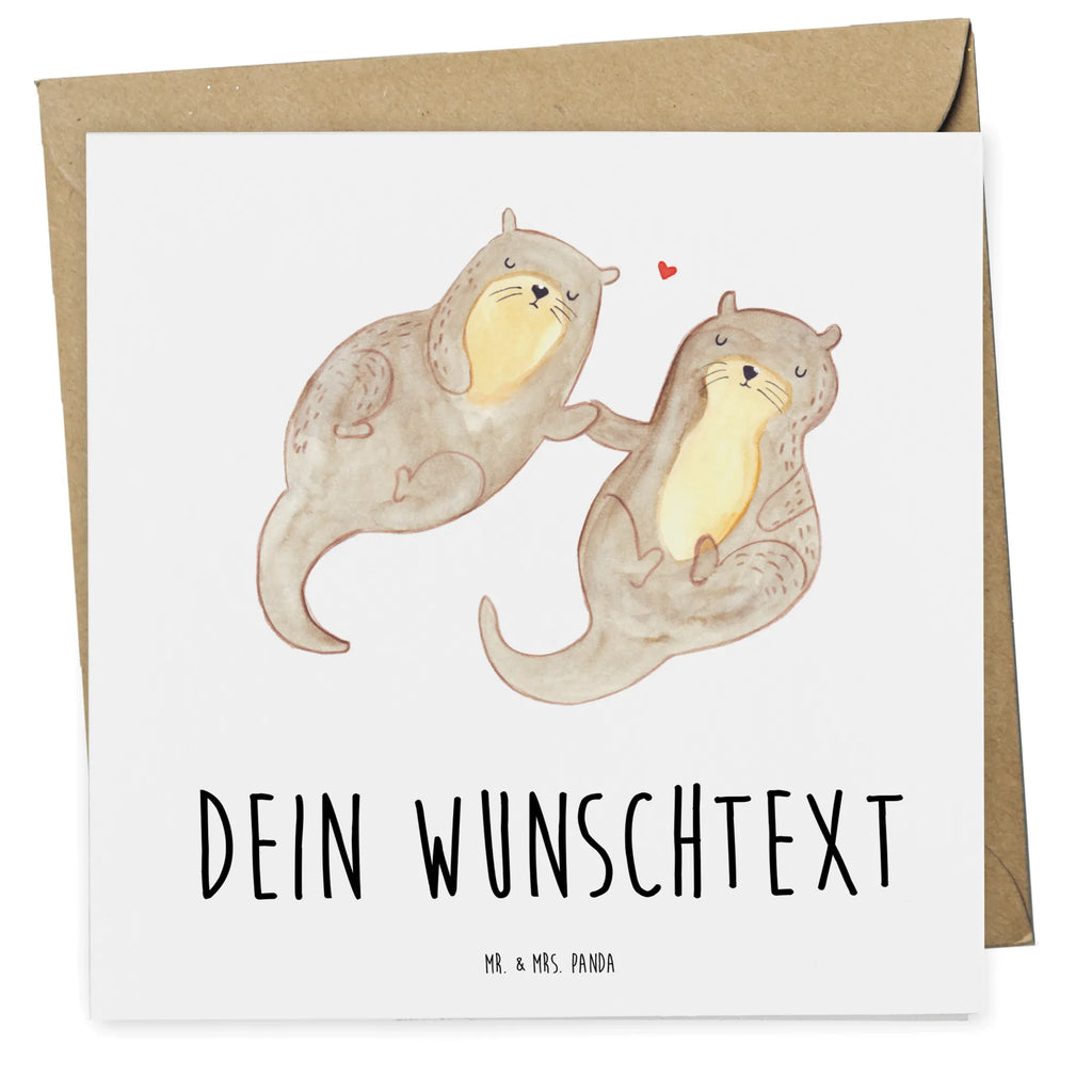 Personalisierte Deluxe Karte Otter Hände halten Personalisierte Grußkarte, Personalisiertere Klappkarte, Personalisierte Einladungskarte, Personalisierte Glückwunschkarte, Personalisierte Hochzeitskarte, Personalisierte Geburtstagskarte, Grußkarte mit Namen, Grußkarte selber drucken, Grußkarte selbst gestalten, Grußkarte mit persönlichen Nachrichten, Grußkarte als Geldgeschenk, Grußkarten personalisiert, Personalisierte Karte, Otter, Fischotter, Seeotter, Otter Seeotter See Otter