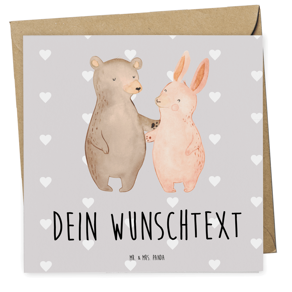 Personalisierte Deluxe Karte Bär und Hase Umarmen Personalisierte Grußkarte, Personalisiertere Klappkarte, Personalisierte Einladungskarte, Personalisierte Glückwunschkarte, Personalisierte Hochzeitskarte, Personalisierte Geburtstagskarte, Grußkarte mit Namen, Grußkarte selber drucken, Grußkarte selbst gestalten, Grußkarte mit persönlichen Nachrichten, Grußkarte als Geldgeschenk, Grußkarten personalisiert, Personalisierte Karte, Liebe, Partner, Freund, Freundin, Ehemann, Ehefrau, Heiraten, Verlobung, Heiratsantrag, Liebesgeschenk, Jahrestag, Hocheitstag, Freunde, bester Freund, Hase, Bär, Bärchen, best friends