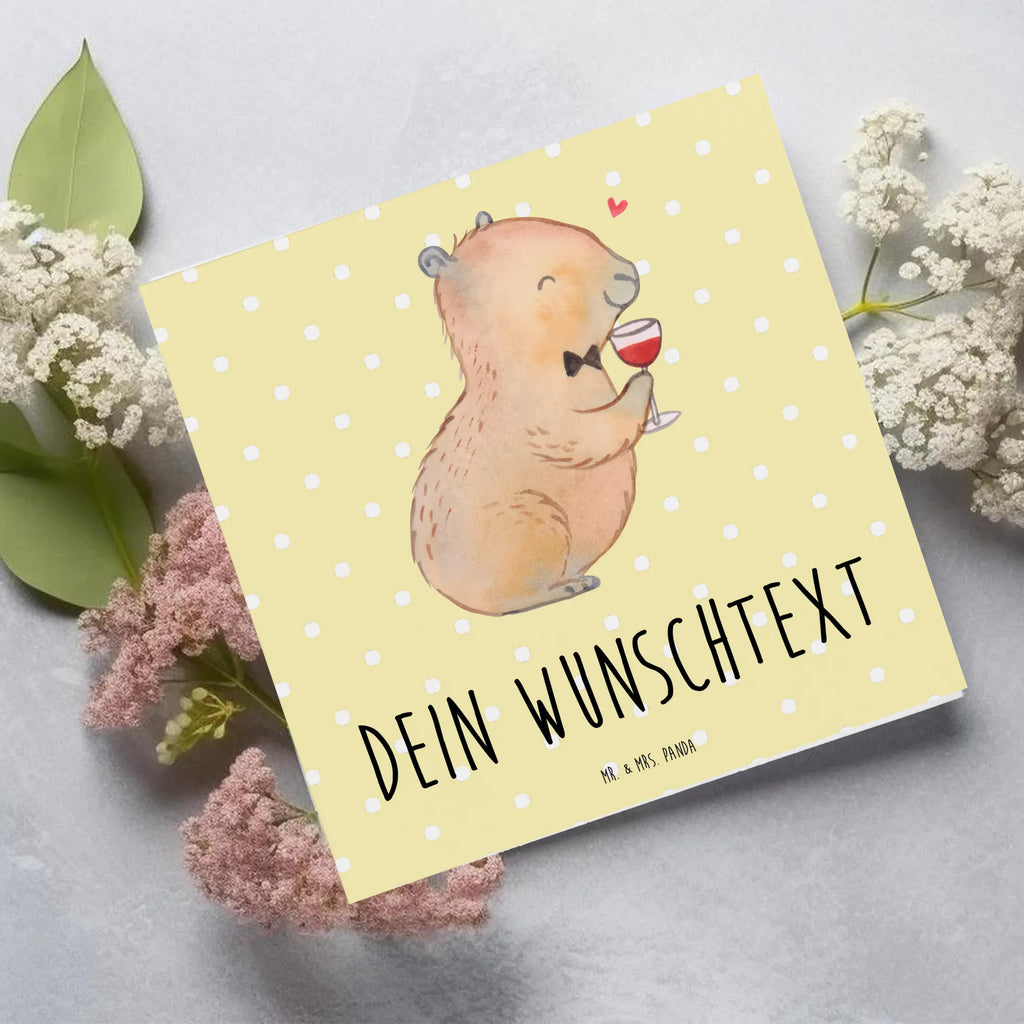 Personalisierte Deluxe Karte Capybara Wein Personalisierte Grußkarte, Personalisiertere Klappkarte, Personalisierte Einladungskarte, Personalisierte Glückwunschkarte, Personalisierte Hochzeitskarte, Personalisierte Geburtstagskarte, Grußkarte mit Namen, Grußkarte selber drucken, Grußkarte selbst gestalten, Grußkarte mit persönlichen Nachrichten, Grußkarte als Geldgeschenk, Grußkarten personalisiert, Personalisierte Karte, Tiermotive, Gute Laune, lustige Sprüche, Tiere, Capybara Weinflasche, Weinliebhaber Geschenk, Capybara Zeichnung, Adrette Tiere, Panda Handzeichnung, Weintrinkendes Nagetier, Capybara Kunstwerk, Geschenk für Weinkenner, Stilvolles Capybara, Heiterer Capybara, Liebe zum Wein Spruch, Wein Spaßbild, Handgezeichnetes Capybara