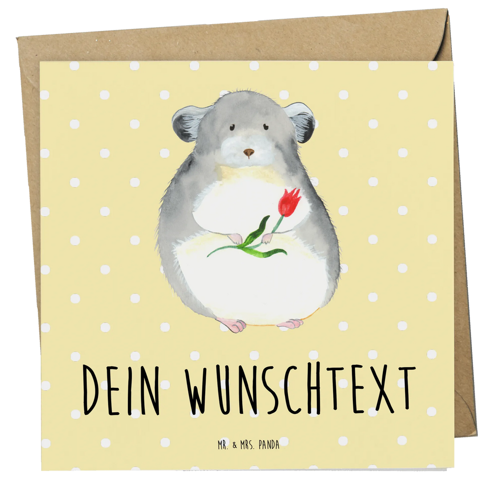 Personalisierte Deluxe Karte Chinchilla Blume Personalisierte Grußkarte, Personalisiertere Klappkarte, Personalisierte Einladungskarte, Personalisierte Glückwunschkarte, Personalisierte Hochzeitskarte, Personalisierte Geburtstagskarte, Grußkarte mit Namen, Grußkarte selber drucken, Grußkarte selbst gestalten, Grußkarte mit persönlichen Nachrichten, Grußkarte als Geldgeschenk, Grußkarten personalisiert, Personalisierte Karte, Tiermotive, Gute Laune, lustige Sprüche, Tiere, Chinchilla, Chinchillas, Liebeskummer, Kummer, Depressionen, traurig sein, Chaos, Glücklichsein, Büro, Büroalltag