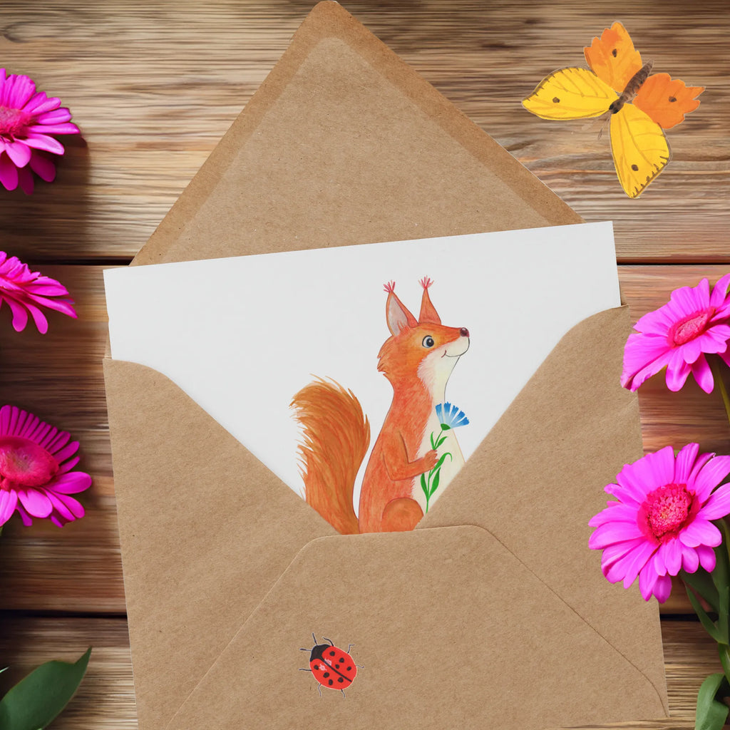 Personalisierte Deluxe Karte Eichhörnchen Blume Personalisierte Grußkarte, Personalisiertere Klappkarte, Personalisierte Einladungskarte, Personalisierte Glückwunschkarte, Personalisierte Hochzeitskarte, Personalisierte Geburtstagskarte, Grußkarte mit Namen, Grußkarte selber drucken, Grußkarte selbst gestalten, Grußkarte mit persönlichen Nachrichten, Grußkarte als Geldgeschenk, Grußkarten personalisiert, Personalisierte Karte, Tiermotive, Gute Laune, lustige Sprüche, Tiere, Eichhörnchen, Eichhorn, Spruch positiv, Lachen, Spaß, Motivation Sprüche, Motivation Bilder, glücklich Spruch, Spruch Deko