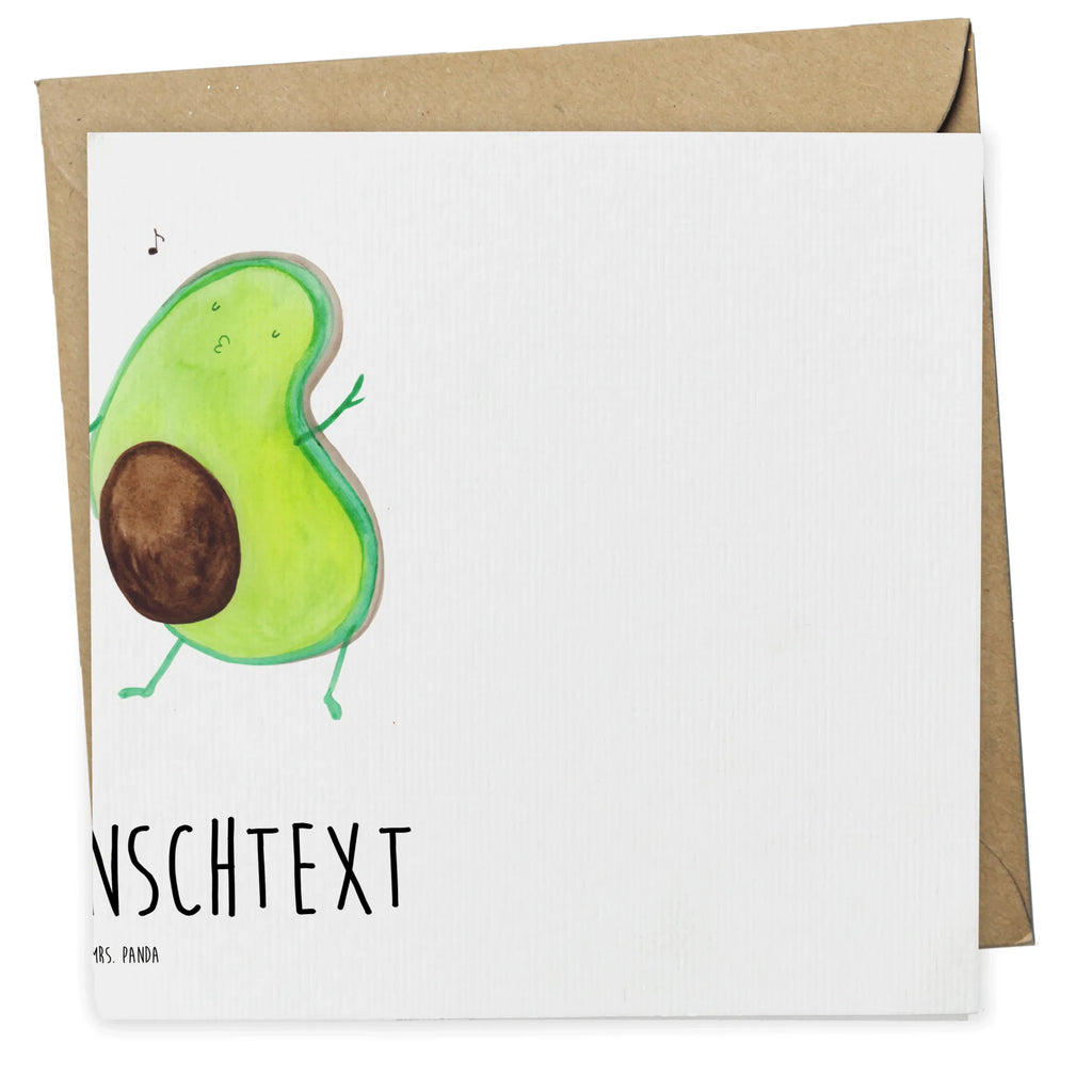 Personalisierte Deluxe Karte Avocado Tanzen Personalisierte Grußkarte, Personalisiertere Klappkarte, Personalisierte Einladungskarte, Personalisierte Glückwunschkarte, Personalisierte Hochzeitskarte, Personalisierte Geburtstagskarte, Grußkarte mit Namen, Grußkarte selber drucken, Grußkarte selbst gestalten, Grußkarte mit persönlichen Nachrichten, Grußkarte als Geldgeschenk, Grußkarten personalisiert, Personalisierte Karte, Avocado, Veggie, Vegan, Gesund