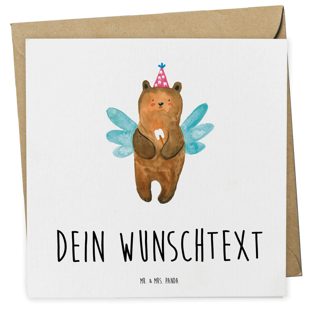 Personalisierte Deluxe Karte Bär Zahnfee Personalisierte Grußkarte, Personalisiertere Klappkarte, Personalisierte Einladungskarte, Personalisierte Glückwunschkarte, Personalisierte Hochzeitskarte, Personalisierte Geburtstagskarte, Grußkarte mit Namen, Grußkarte selber drucken, Grußkarte selbst gestalten, Grußkarte mit persönlichen Nachrichten, Grußkarte als Geldgeschenk, Grußkarten personalisiert, Personalisierte Karte, Bär, Teddy, Teddybär, Zahnfee, Fee, Milchzahn, Erster Zahn