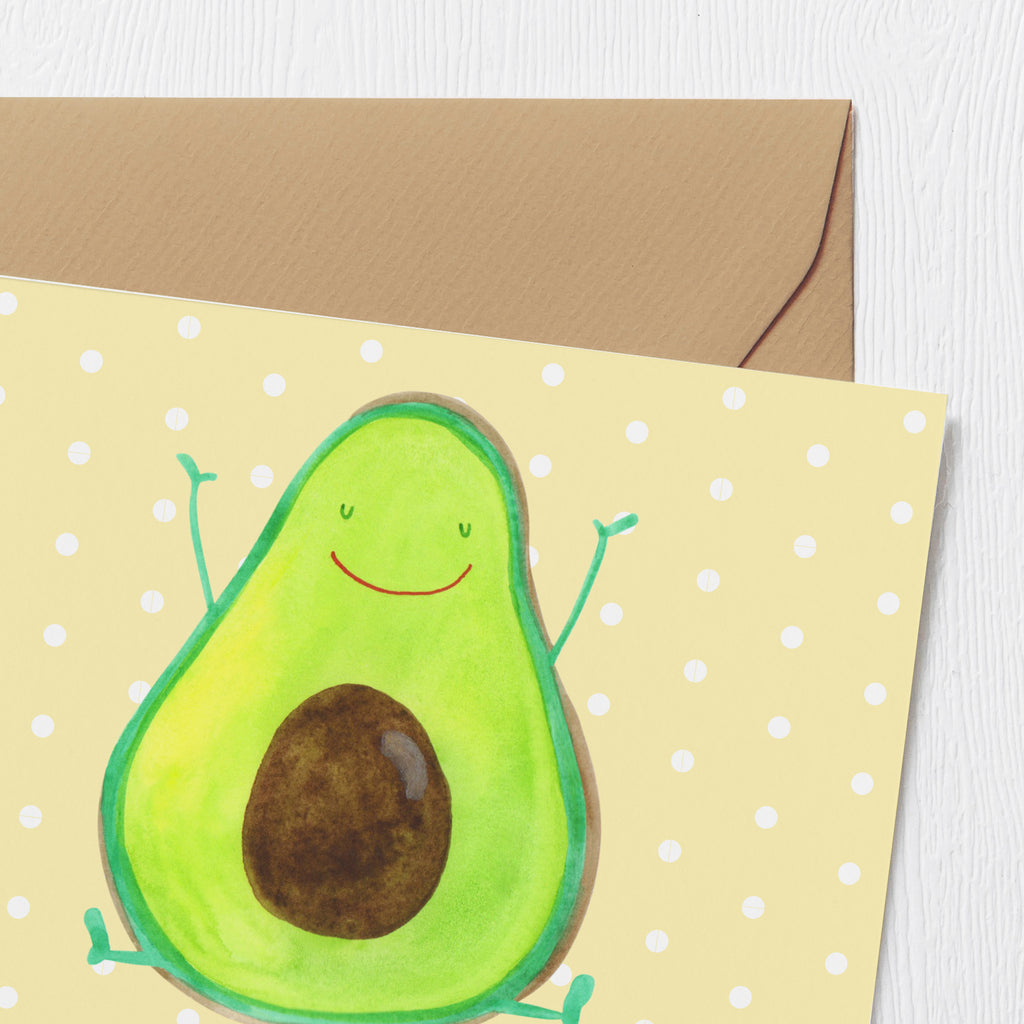 Personalisierte Deluxe Karte Avocado Glücklich Personalisierte Grußkarte, Personalisiertere Klappkarte, Personalisierte Einladungskarte, Personalisierte Glückwunschkarte, Personalisierte Hochzeitskarte, Personalisierte Geburtstagskarte, Grußkarte mit Namen, Grußkarte selber drucken, Grußkarte selbst gestalten, Grußkarte mit persönlichen Nachrichten, Grußkarte als Geldgeschenk, Grußkarten personalisiert, Personalisierte Karte, Avocado, Veggie, Vegan, Gesund, Chaos