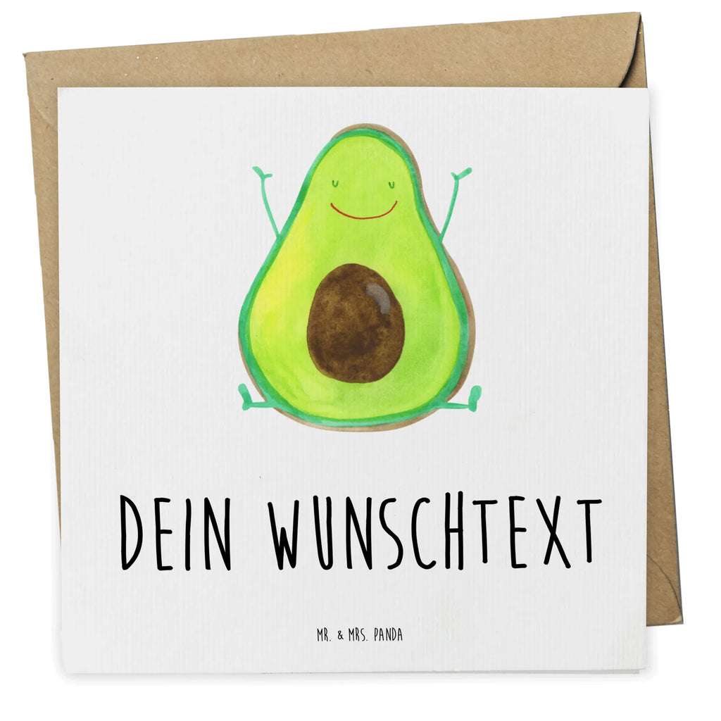 Personalisierte Deluxe Karte Avocado Glücklich Personalisierte Grußkarte, Personalisiertere Klappkarte, Personalisierte Einladungskarte, Personalisierte Glückwunschkarte, Personalisierte Hochzeitskarte, Personalisierte Geburtstagskarte, Grußkarte mit Namen, Grußkarte selber drucken, Grußkarte selbst gestalten, Grußkarte mit persönlichen Nachrichten, Grußkarte als Geldgeschenk, Grußkarten personalisiert, Personalisierte Karte, Avocado, Veggie, Vegan, Gesund, Chaos