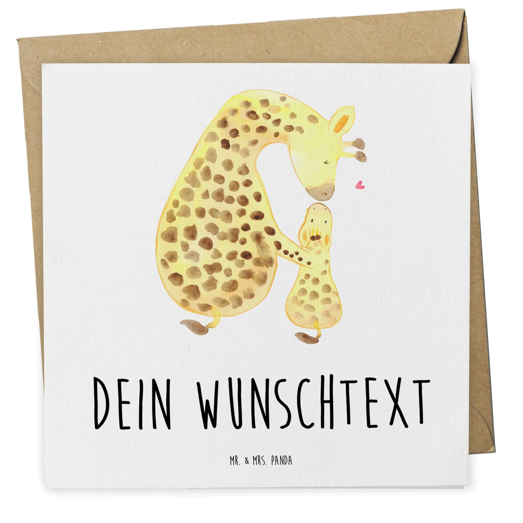 Personalisierte Deluxe Karte Giraffe Kind Personalisierte Grußkarte, Personalisiertere Klappkarte, Personalisierte Einladungskarte, Personalisierte Glückwunschkarte, Personalisierte Hochzeitskarte, Personalisierte Geburtstagskarte, Grußkarte mit Namen, Grußkarte selber drucken, Grußkarte selbst gestalten, Grußkarte mit persönlichen Nachrichten, Grußkarte als Geldgeschenk, Grußkarten personalisiert, Personalisierte Karte, Afrika, Wildtiere, Giraffe, Kind, Mutter, Mama, Tochter, Sohn, Lieblingsmensch