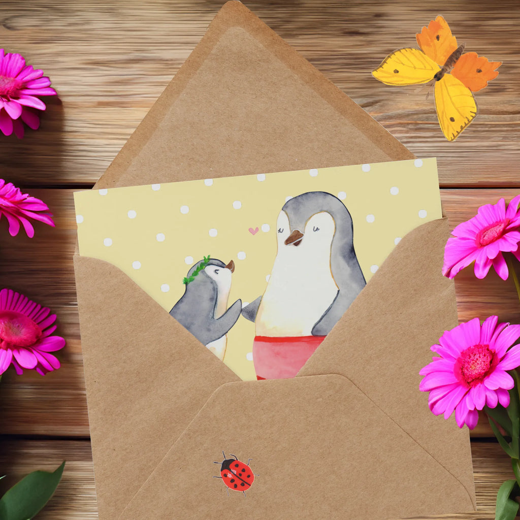 Personalisierte Deluxe Karte Pinguin mit Kind Personalisierte Grußkarte, Personalisiertere Klappkarte, Personalisierte Einladungskarte, Personalisierte Glückwunschkarte, Personalisierte Hochzeitskarte, Personalisierte Geburtstagskarte, Grußkarte mit Namen, Grußkarte selber drucken, Grußkarte selbst gestalten, Grußkarte mit persönlichen Nachrichten, Grußkarte als Geldgeschenk, Grußkarten personalisiert, Personalisierte Karte, Familie, Vatertag, Muttertag, Bruder, Schwester, Mama, Papa, Oma, Opa, Geschenk, Mami, Mutti, Mutter, Geburststag