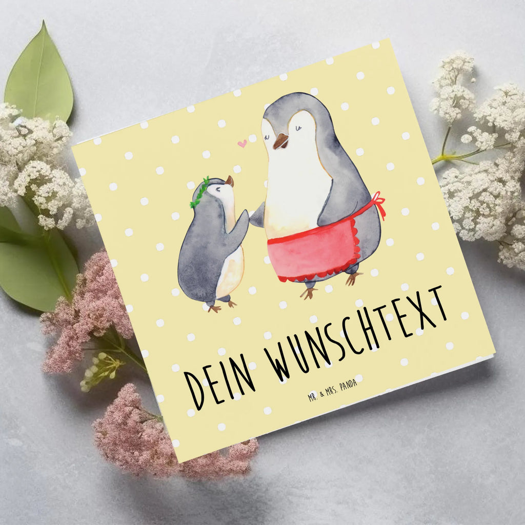 Personalisierte Deluxe Karte Pinguin mit Kind Personalisierte Grußkarte, Personalisiertere Klappkarte, Personalisierte Einladungskarte, Personalisierte Glückwunschkarte, Personalisierte Hochzeitskarte, Personalisierte Geburtstagskarte, Grußkarte mit Namen, Grußkarte selber drucken, Grußkarte selbst gestalten, Grußkarte mit persönlichen Nachrichten, Grußkarte als Geldgeschenk, Grußkarten personalisiert, Personalisierte Karte, Familie, Vatertag, Muttertag, Bruder, Schwester, Mama, Papa, Oma, Opa, Geschenk, Mami, Mutti, Mutter, Geburststag