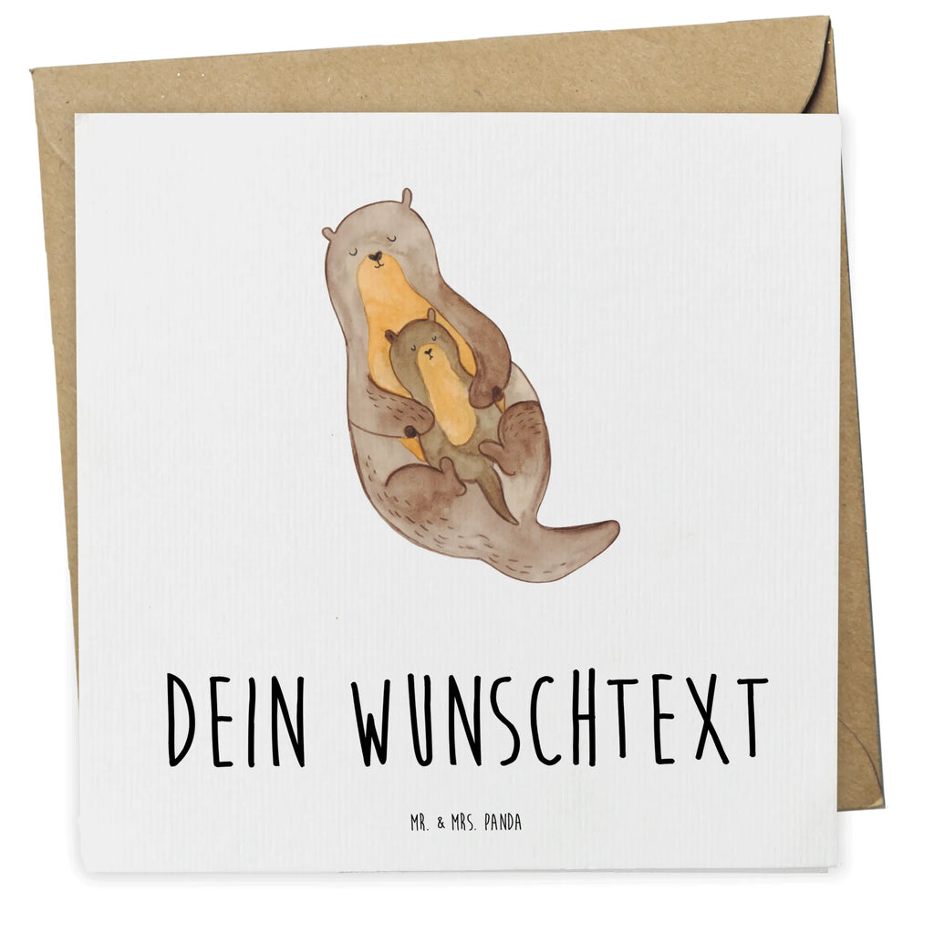 Personalisierte Deluxe Karte Otter Kind Personalisierte Grußkarte, Personalisiertere Klappkarte, Personalisierte Einladungskarte, Personalisierte Glückwunschkarte, Personalisierte Hochzeitskarte, Personalisierte Geburtstagskarte, Grußkarte mit Namen, Grußkarte selber drucken, Grußkarte selbst gestalten, Grußkarte mit persönlichen Nachrichten, Grußkarte als Geldgeschenk, Grußkarten personalisiert, Personalisierte Karte, Otter, Fischotter, Seeotter, Otter Seeotter See Otter