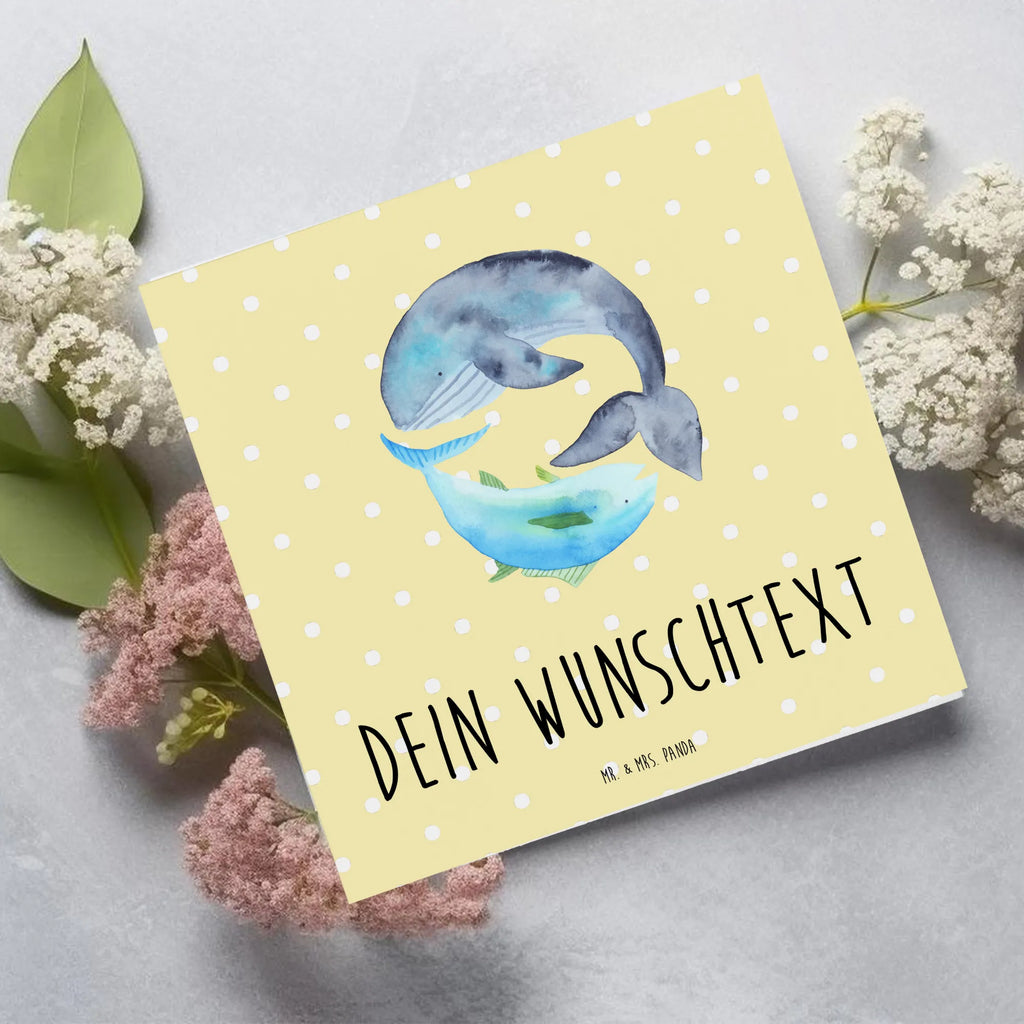 Personalisierte Deluxe Karte Walfisch Thunfisch Personalisierte Grußkarte, Personalisiertere Klappkarte, Personalisierte Einladungskarte, Personalisierte Glückwunschkarte, Personalisierte Hochzeitskarte, Personalisierte Geburtstagskarte, Grußkarte mit Namen, Grußkarte selber drucken, Grußkarte selbst gestalten, Grußkarte mit persönlichen Nachrichten, Grußkarte als Geldgeschenk, Grußkarten personalisiert, Personalisierte Karte, Tiermotive, Gute Laune, lustige Sprüche, Tiere, Wal, Wahl, Tunfisch, Wortwitz lustig, Spruch lustig, Flachwitz, Witz, Spruch des Tages, Flachwitz Geschenk