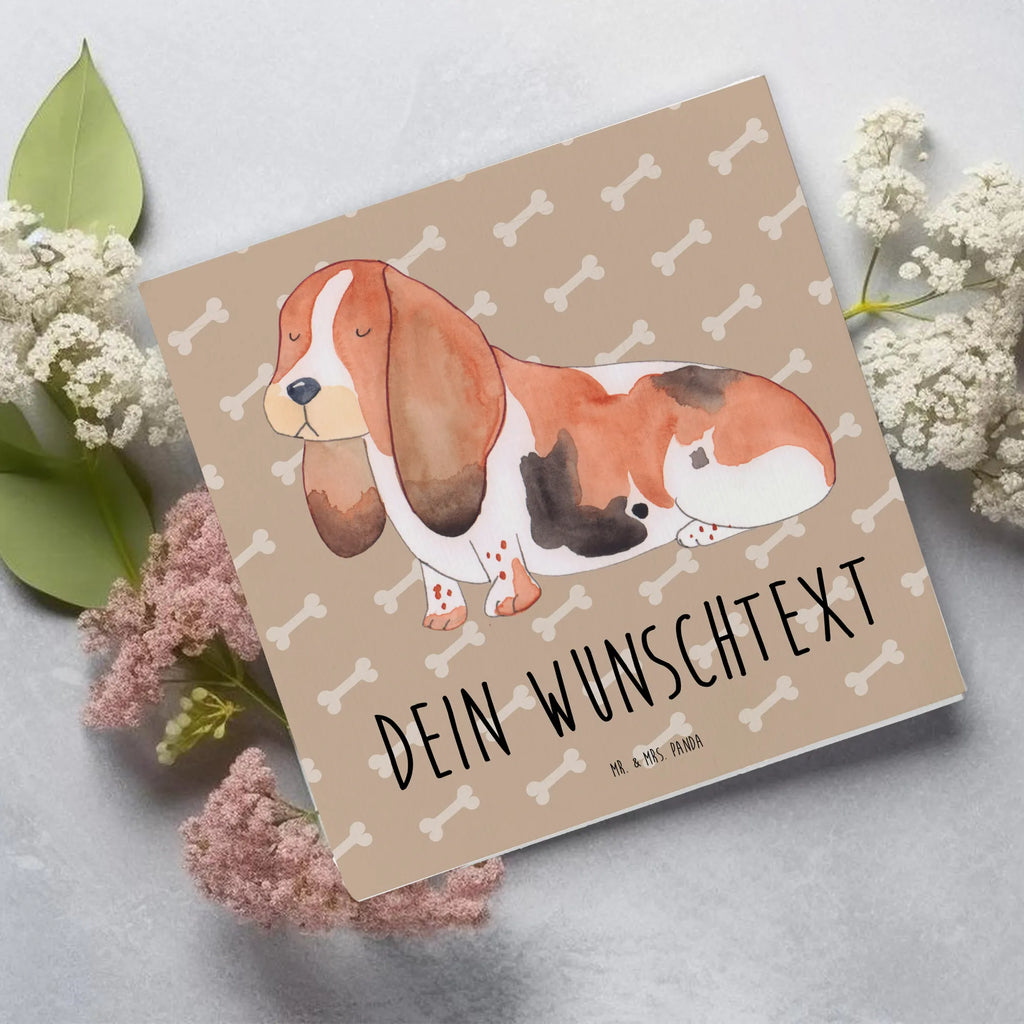 Personalisierte Deluxe Karte Hund Basset Hound Personalisierte Grußkarte, Personalisiertere Klappkarte, Personalisierte Einladungskarte, Personalisierte Glückwunschkarte, Personalisierte Hochzeitskarte, Personalisierte Geburtstagskarte, Grußkarte mit Namen, Grußkarte selber drucken, Grußkarte selbst gestalten, Grußkarte mit persönlichen Nachrichten, Grußkarte als Geldgeschenk, Grußkarten personalisiert, Personalisierte Karte, Hund, Hundemotiv, Haustier, Hunderasse, Tierliebhaber, Hundebesitzer, Sprüche, Basset Hound, Basset, Hundeliebe, kinderlos