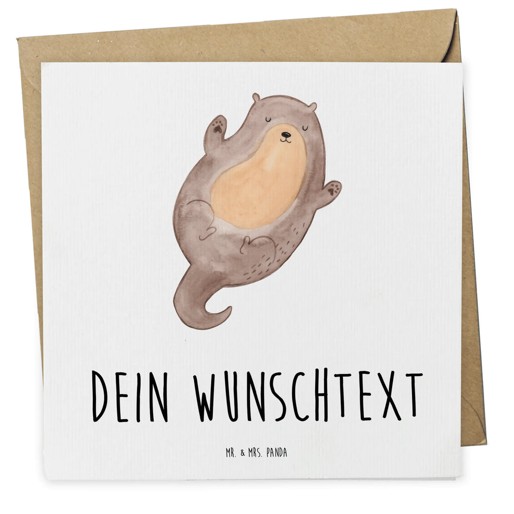 Personalisierte Deluxe Karte Otter Umarmen Personalisierte Grußkarte, Personalisiertere Klappkarte, Personalisierte Einladungskarte, Personalisierte Glückwunschkarte, Personalisierte Hochzeitskarte, Personalisierte Geburtstagskarte, Grußkarte mit Namen, Grußkarte selber drucken, Grußkarte selbst gestalten, Grußkarte mit persönlichen Nachrichten, Grußkarte als Geldgeschenk, Grußkarten personalisiert, Personalisierte Karte, Otter, Fischotter, Seeotter, Otter Seeotter See Otter